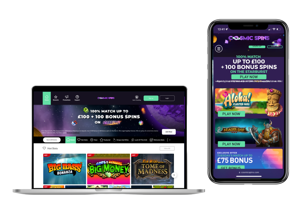 Discover the Galaxy of Fun at Cosmic Spins Casino